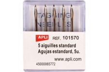 Apli-Agipa 44234 Aiguille Pistolet Textile Standard Plastique Assorties