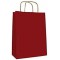 Apli 101647 50 Sacs Kraft, 24cm x 11cm x 31cm, Rouge