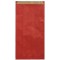 Apli 101651 250 Enveloppes Pochettes Cadeau, 11cm x 5cm x 21cm, Kraft Rouge