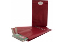 Apli 101652 250 Enveloppes Pochettes Cadeau, 32cm x 18cm x 6cm, Kraft Rouge