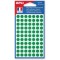 APLI Sachet de 462 etiquettes Gommettes de signalisation Rondes 8 mm Vert