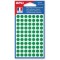 APLI Sachet de 462 etiquettes Gommettes de signalisation Rondes 8 mm Vert