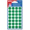 APLI Sachets de 168 etiquettes Gommettes de signalisation Rondes 15 mm Vert