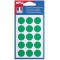 Sachets de 90 etiquettes Gommettes de signalisation Rondes 19 mm Vert