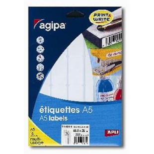 114002 Etui A5 1536 pastilles blanches Diam 15