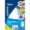 Etui A5 ( 16F ) de 1152 etiquettes multi-usage Permanentes 16x22 mm Blanc