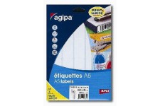 Etui A5 640 etiquettes blanches 19.3*32 mm