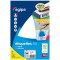 AGIPA Etui A5 ( 16F ) de 2304 etiquettes multi-usage Permanentes 8x20 mm Blanc