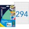 Etui A5 2940 etiquettes rondes vertes 8 diam