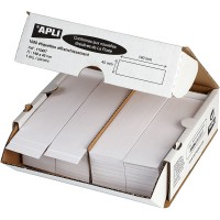 Apli 115497 Lot de 1000 Etiquettes 140 x 40 mm Planche