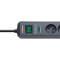 Brennenstuhl Multiprise ECO-LINE Anthracite, 8 prises, avec parasurtenseur et 1,4m de cable (13.500A)