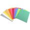 Exacompta - Ref. 210001E - Paquet de 100 chemises rigides ROCK''S 210 g/m2 aux couleurs vives - chemises certifiees PEFC - dimen