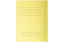 Exacompta - Ref. 235005E - Paquet de 50 chemises rigides imprimees avec 3 rabats SUPER 210 g/m² - couleurs pastel - certifiees P