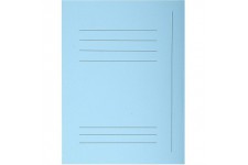 Exacompta - Ref. 235006E - Paquet de 50 chemises rigides imprimees avec 3 rabats SUPER 210 g/m² - couleurs pastel - certifiees P