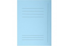 Exacompta - Ref. 235006E - Paquet de 50 chemises rigides imprimees avec 3 rabats SUPER 210 g/m² - couleurs pastel - certifiees P