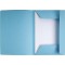 Exacompta - Ref. 235006E - Paquet de 50 chemises rigides imprimees avec 3 rabats SUPER 210 g/m² - couleurs pastel - certifiees P