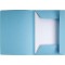 Exacompta - Ref. 235006E - Paquet de 50 chemises rigides imprimees avec 3 rabats SUPER 210 g/m² - couleurs pastel - certifiees P