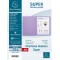 Exacompta - Ref. 330003E - Paquet 100 chemises rigides SUPER 210 g/m2 aux couleurs pastel - chemises certifiees PEFC - dimension