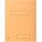 Exacompta - Ref. 335002E - Paquet de 50 chemises rigides imprimees avec 2 rabats SUPER 210 g/m² - couleurs pastel - c