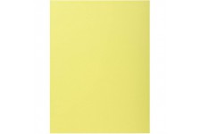 Exacompta - Ref. 348005E - Paquet de 100 chemises semi rigides avec 1 rabat SUPER 160 g/m² - couleurs pastel - chemises certifie