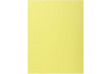 Exacompta - Ref. 348005E - Paquet de 100 chemises semi rigides avec 1 rabat SUPER 160 g/m² - couleurs pastel - chemises certifie