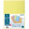 Exacompta - Ref. 348005E - Paquet de 100 chemises semi rigides avec 1 rabat SUPER 160 g/m² - couleurs pastel - chemises certifie