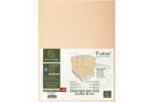 Exacompta - Ref. 770002E - Paquet de 25 chemises rigides a  soufflet dos toile Forever® 320 g/m² - dos de 30 mm - certifiees Ang