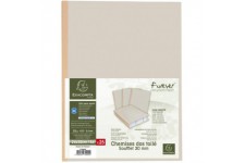 Exacompta - Ref. 770009E - Paquet de 25 chemises rigides a  soufflet dos toile Forever® 320 g/m² - dos de 30 mm - certifiees Ang