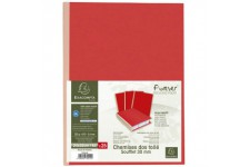 Exacompta - Ref. 770012E - Paquet de 25 chemises rigides a  soufflet dos toile Forever® 320 g/m² - dos de 30 mm - certifiees Ang