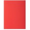 Paquet de 100 chemises Rock's carte 220 grammes 24x32 Rouge turc