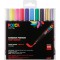 Posca PCF350/10 Boite de 10 Marqueurs Pinceau Assortis