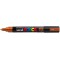 POSCA - Uni Mitsubishi Pencil - 8 Marqueurs PC5M - Pointe Conique - Couleurs Metalliques - Posca Pointe Moyenne - Marqueurs Pein