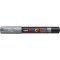 POSCA - Mitsubishi Pencil - 4 Marqueurs Metalliques PC1MC - Posca Pointe Extra Fine Conique - Marqueurs Peinture a  Base d'Eau -