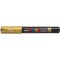 POSCA - Mitsubishi Pencil - 4 Marqueurs Metalliques PC1MC - Posca Pointe Extra Fine Conique - Marqueurs Peinture a  Base d'Eau -
