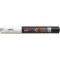 POSCA - Mitsubishi Pencil - 4 Marqueurs Metalliques PC1MC - Posca Pointe Extra Fine Conique - Marqueurs Peinture a  Base d'Eau -