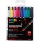 uni-ball 181708 - Marqueur Uni Posca avec Pointe kalibrierter, Lot de 8, grundfarben