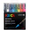 Uni-Ball Posca 186516 - Set de 16 Marqueurs PC3M, Pointe Conique Fine, Couleurs Classique