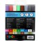 Uni-Ball Posca 186516 - Set de 16 Marqueurs PC3M, Pointe Conique Fine, Couleurs Classique