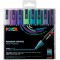 POSCA - Uni Mitsubishi Pencil - 8 Marqueurs PC5M - Pointe Conique - Couleurs Froides - Posca Pointe Moyenne - Marqueurs Peinture