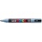 POSCA - Uni Mitsubishi Pencil - 8 Marqueurs PC5M - Pointe Conique - Couleurs Froides - Posca Pointe Moyenne - Marqueurs Peinture