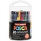 POSCA - Uni Mitsubishi Pencil - Pot Posca Special Loisirs Creatifs - Pack XL - 26 Marqueurs Posca - 2 Tailles de Pointes PC3M et