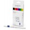 Emott - Uni Ball - Uni Mitsubishi Pencil - 10 Feutres Essential Colors - ecrire, Dessiner, Tracer avec Style - Pointe 0,4mm - Bl