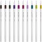 Emott - Uni Ball - Uni Mitsubishi Pencil - 10 Feutres Calm-Tone Dark Colors - ecrire, Dessiner, Tracer - 0,4mm - Amethyste, Bleu