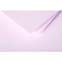 Clairefontaine 1278C - Paquet de 25 Cartes Simples - Format 7x9,5cm - 210g/m² - Coloris Lilas - Cartons d'Invitation Evenements 