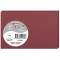 Clairefontaine 1480C - Paquet de 25 Cartes Simples - Format 8,2x12,8cm - 210g/m² - Coloris Bordeaux - Cartons d'Invitation Evene