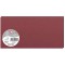 Clairefontaine 1580C - Paquet de 25 Cartes Simples - Format DL 10,6x21,3cm - 210g/m² - Coloris Bordeaux - Cartons d'Invitation E