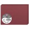 Clairefontaine 2380C - Paquet de 25 Cartes Doubles - Format C6 11x15,5cm - 210g/m² - Coloris Bordeaux - Cartons d'In