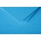 Clairefontaine 2522C - Paquet de 25 Cartes Doubles - Format DL 10,6x21,3cm - 210g/m² - Coloris Bleu Turquoise - Cartons d'Invita