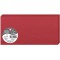 Clairefontaine 2525C - Paquet de 25 Cartes Doubles - Format DL 10,6x21,3cm - 210g/m² - Coloris Rouge Groseille - Cartons d'Invit