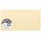 Clairefontaine 2576C - Paquet de 25 Cartes Doubles - Format DL 10,6x21,3cm - 210g/m² - Coloris Chamois - Cartons d'Invitation Ev